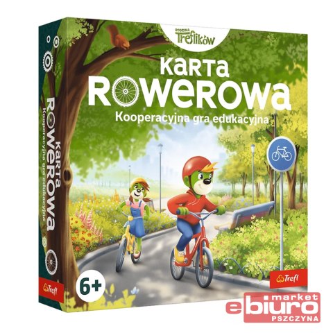 GRA KARTA ROWEROWA RODZINA TREFLIKÓW 02910 TREFL