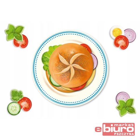 GRA UKŁADANKA EDUKACYJNA ŚNIADANKO GRANNA