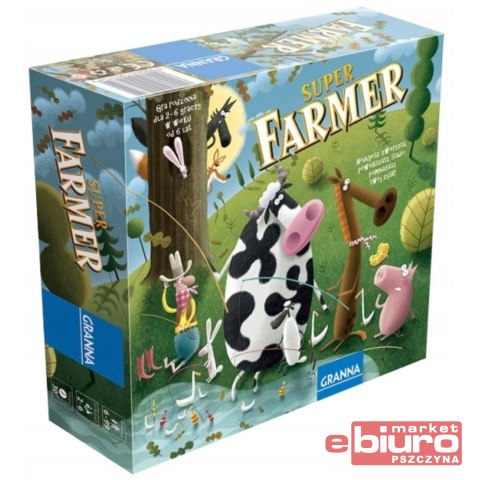 GRA PLANSZOWA SUPER FARMER Z RANCHA GRANNA