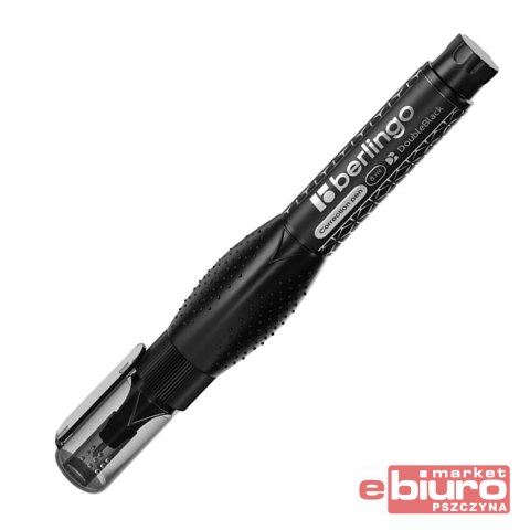 KOREKTOR W PIÓRZE DOUBLE BLACK 8ML BERLINGO