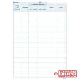 KSIĄŻECZKA POMIARU CIŚNIENIA TĘTNICZEGO M-910-5 MICHALCZYK