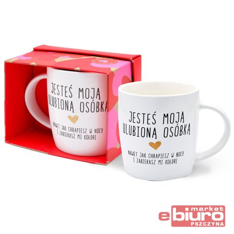 KUBEK TOP-012 JESTEŚ MOJĄ ULUBIONĄ OSÓBKĄ PASSION