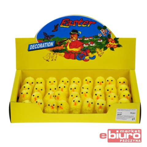 KURCZĄTKO WIELKANOC 4CM KART PUD A'36 2221328 MFP