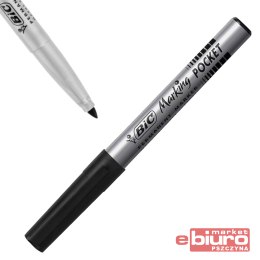 MARKER PERNAMENTNY OKRĄGŁY CZARNY BIC
