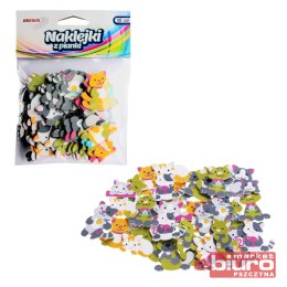 NAKLEJKI Z PIANKI PVC60 KOTY BREWIS