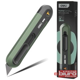 NOŻ UNIWERSALNY DELI EHT4008L OSTRZE ŁAMANE TYP T ZIELONY