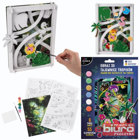 OBRAZ 3D TAJEMNICE TROPIKÓW KIDEA
