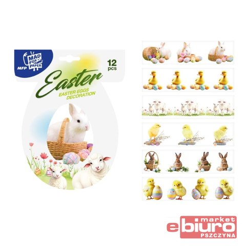 OWIJKI NA JAJKA 1006 MIX WZORÓW 12 2221870 MFP