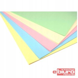 PAPIER XERO KOLOR A4 A'100 160G MIX PASTEL KAL-PACK