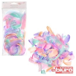 PIÓRKA DEKORACYJNE 4-8 CM 10G MACARON DPCRAFT