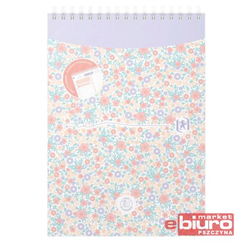 PLANER DZIENNY OXFORD FLORAL A5 70K