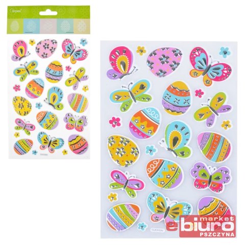 POSREBRZANE NAKLEJKI WIELKANOCNE SW1960 ARPEX