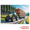 PUZZLE 100 CIĄGNIK LEŚNY 16493 TREFL