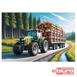PUZZLE 100 CIĄGNIK LEŚNY 16493 TREFL
