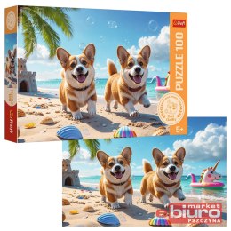 PUZZLE 100 CORGI PIESEK 16536 TREFL