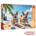 PUZZLE 100 CORGI PIESEK 16536 TREFL