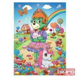 PUZZLE 100 GLITTER BROKATOWE TREFLIKI TREFL