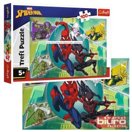 PUZZLE 100 PAJĘCZA MASKA SPIDERMAN 16519 TREFL
