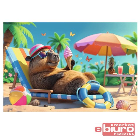 PUZZLE 100 RELAKS W STYLU KAPIBARY 16537 TREFL