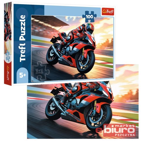 PUZZLE 100 SZYBKI MOTOCYKL 16489 TREFL