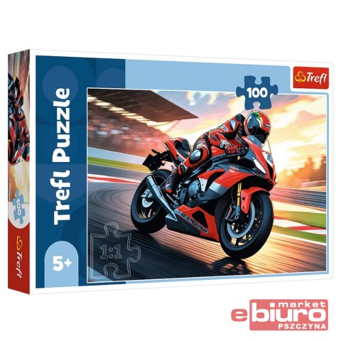 PUZZLE 100 SZYBKI MOTOCYKL 16489 TREFL