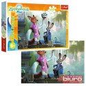 PUZZLE 100 TAJEMNICE ZOOTOPII 16523 TREFL