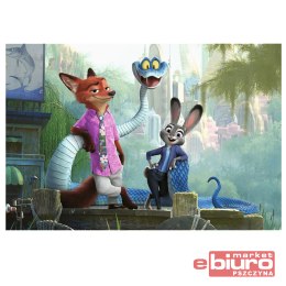 PUZZLE 100 TAJEMNICE ZOOTOPII 16523 TREFL