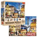 PUZZLE 1000 DREWNIANE FRANCUSKA ULICZKA 20209 TREF