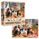 PUZZLE 1000 DREWNIANE PSIA PRZYJAŹŃ 20212 TREFL