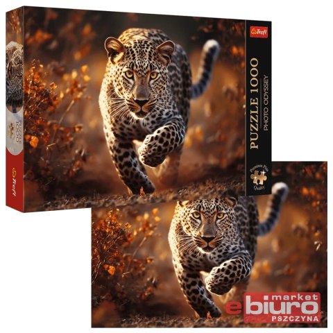 PUZZLE 1000 DZIKI LEOPARD 10818 TREFL