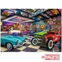 PUZZLE 1000 GARAŻ KOLEKCJONERA SAMOCHODÓW TREFL
