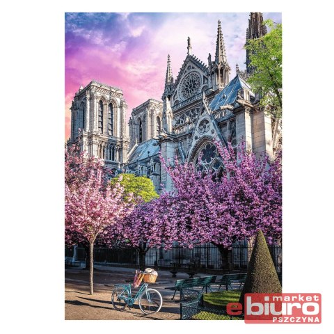 PUZZLE 1000 KATEDRA NOTRE-DAME W PARYŻU 10858 TREF