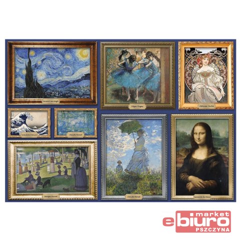 PUZZLE 1000 KOLEK ARCYDZIEŁ SZTUKI BRIDGEMAN 10974