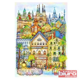 PUZZLE 1000 O PÓŁNOCY W BARCELONIE 12074 TREFL