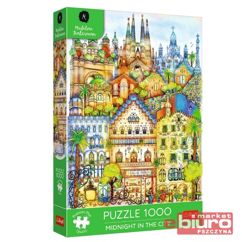 PUZZLE 1000 O PÓŁNOCY W BARCELONIE 12074 TREFL
