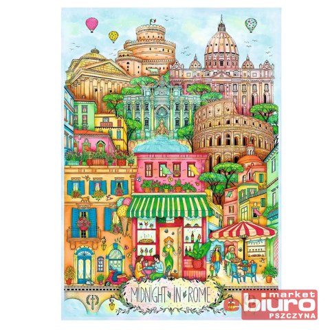 PUZZLE 1000 O PÓŁNOCY W RZYMIE 12072 TREFL