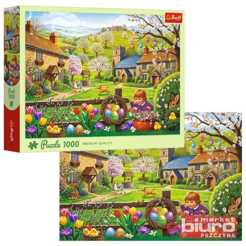 PUZZLE 1000 POSZUKIWANIE WIELKANOCNYCH JAJEK TREFL