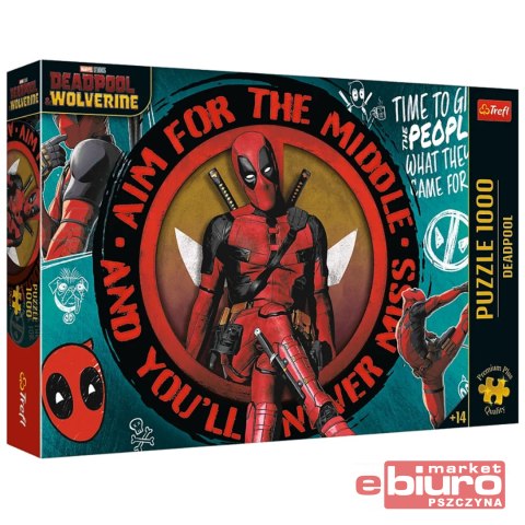 PUZZLE 1000 PREMIUM PLUS DEADPOOL 10835 TREFL