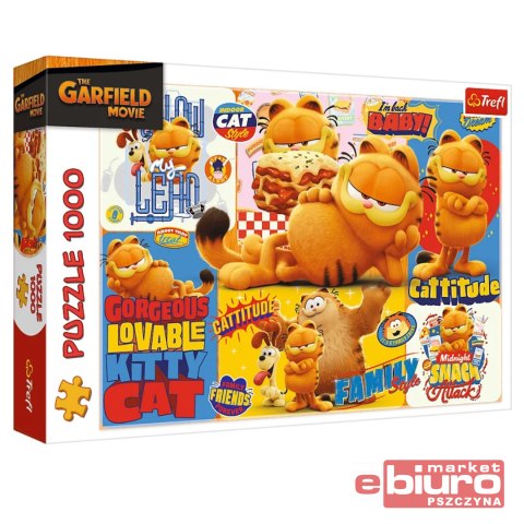 PUZZLE 1000 PRZYGODY GARFIELDA 10935 TREFL