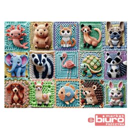 PUZZLE 1000 SZYDEŁKOWE ZWIERZĄTKA 12093 TREFL