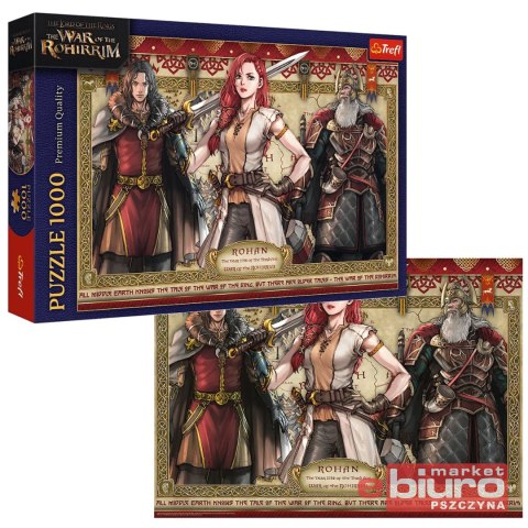 PUZZLE 1000 WŁADCA PIERŚ. WOJNA ROHIRRIMÓW 10937