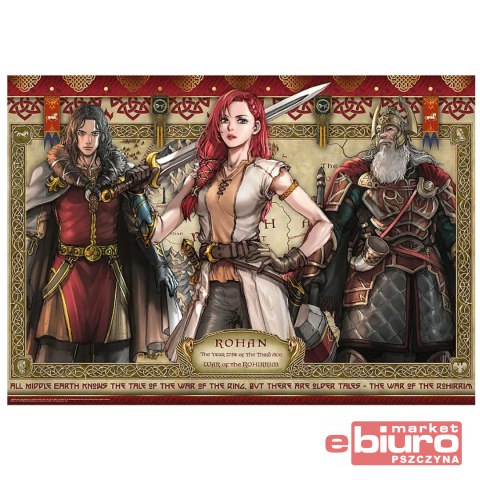 PUZZLE 1000 WŁADCA PIERŚ. WOJNA ROHIRRIMÓW 10937