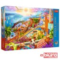 PUZZLE 1000 Z WIZYTĄ NA SANTORINI 10842 TREFL