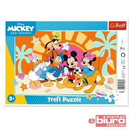PUZZLE 15 RAMKOWE CIEKAWSKI MIKI 31433 TREFL