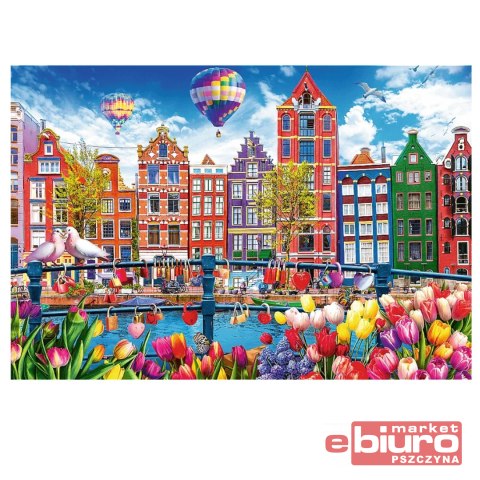 PUZZLE 1500 KOLOROWY AMSTERDAM 26221 TREFL