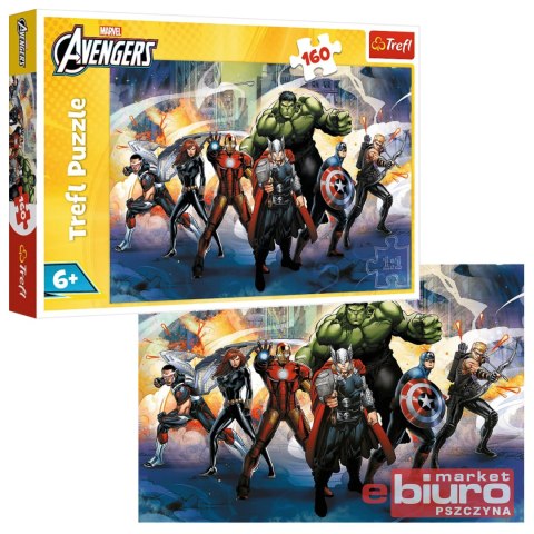 PUZZLE 160 SUPERMOCE AVENDERS 15428 TREFL