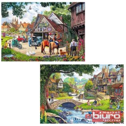 PUZZLE 2X500 SIELANKOWE ŻYCIE 37494 TREFL