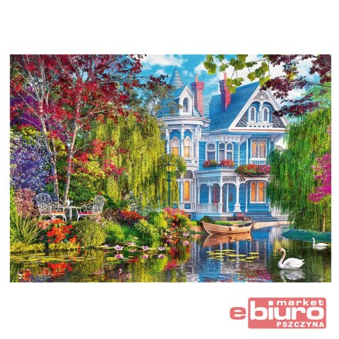 PUZZLE 2000 DOM NAD JEZIOREM 27129 TREFL