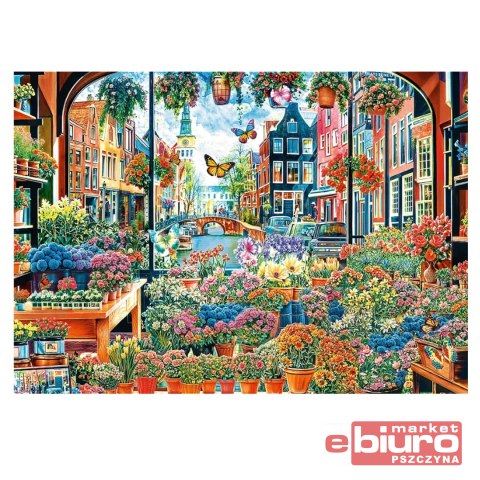 PUZZLE 2000 KWIACIARNIA W AMSTERDAMIE 27128 TREFL