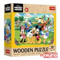 PUZZLE 24 DREWNIANE KONTUROWE MIKI Z PRZYJACIÓŁMI